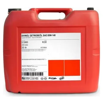 Motorový olej Divinol 1003038179 Getr.Öl Hypoid GL5 DB 85W-140 - 20L