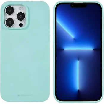 Pouzdro na mobilní telefon Mercury Ochranný kryt na iPhone 15 Pro MAX - Mercury, Soft Feeling Mint