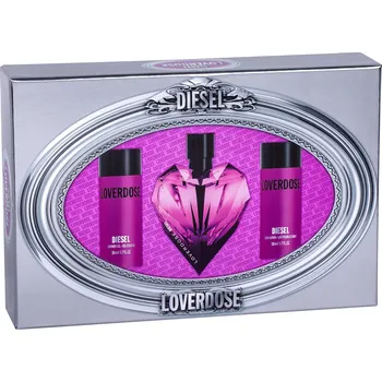 Dámský parfém Diesel Diesel Loverdose, parfumovaná voda 30 ml + sprchovací gél 50 ml + telové mlieko 50 ml