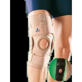 Ortéza kolenní s kloubem 1031B - XL—Černá