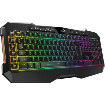 Klávesnice GENIUS GX GAMING Scorpion K11 Pro/ drátová/ podsvícená/ USB/ černá/ CZ+SK layout, 31310007402