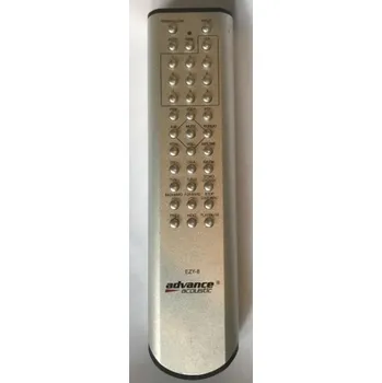 Dálkový ovladač ADVANCE ACOUSTIC EZY-8 - kompatibilní značkový dálkový ovladač General