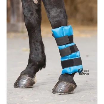 Ochrana nohy a ocasu Chladící chránič Waldhausen -COOL- - Modrá - Cob