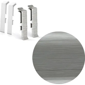 soklová lišta AP31 spojka k soklové liště NG62, PVC hliník dekor, 62 mm, 2 ks