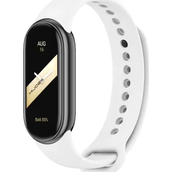 VSECHNONAMOBIL 66149 RUBBER Řemínek pro Xiaomi Smart Band 8 bílý