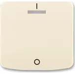 ABB 3558A-A00933 C Kryt jednoduchý s potiskem a čirým průzorem (pro spínače řaz. 3S)