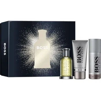 Parfém Hugo Boss Bottled Men SET (toaletní voda 100 ml + sprchový gel 100 ml + deospray 150 ml)