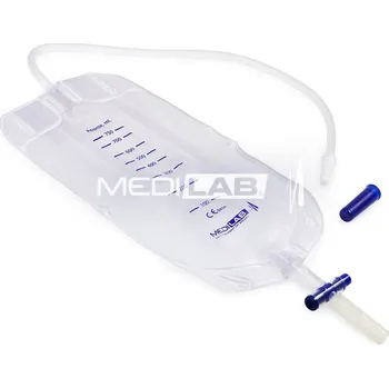 Nádoba na moč MEDILAB ČR s.r.o. Urologický - močový sáček lýtkový s výpustí varianta: 10 ks