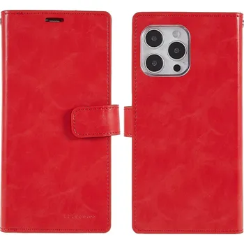 Pouzdro na mobilní telefon Mercury Ochranné pouzdro na iPhone 15 Pro MAX - Mercury, Mansoor Diary Red