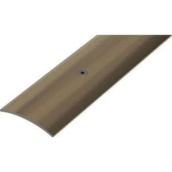 přechodová lišta ACARA AP7 přechodová lišta vrtaná, hliník elox bronz, 40 mm, 0,9 m AAPAE B4000-B/0,9