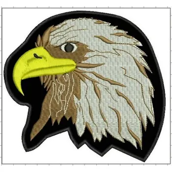 Nášivka nášivka orel hlava Velikost: malá