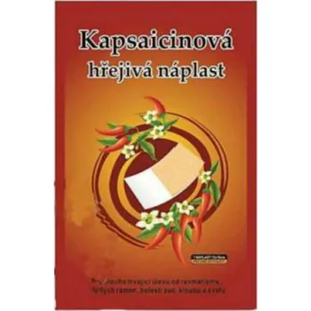 Náplast Capsicolle Kapsaicinová hřejivá náplast 12 x 18 cm 50 ks