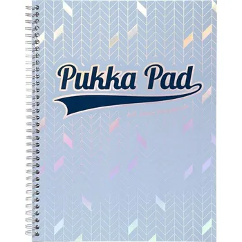Blok Pukka Pad spirálový blok GLEE Jotta A4+, papír 80g, 100listů, světle modrý, linkovaný