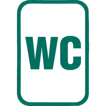 MAGG WC 105x150mm - samolepka