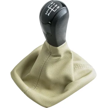 Hlavice řadící páky s manžetou a rámečkem ŠKODA OCTAVIA II Facelift 5 rychlostí | DPA | 87110767602