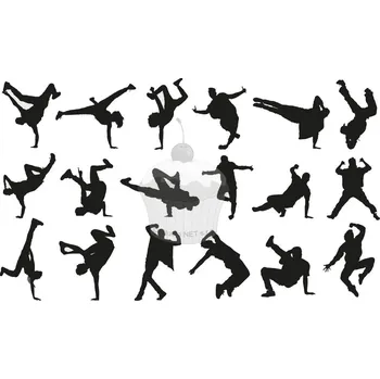 Jedlá dekorace na dort Caketools Jedlý papír "Break dance" A4