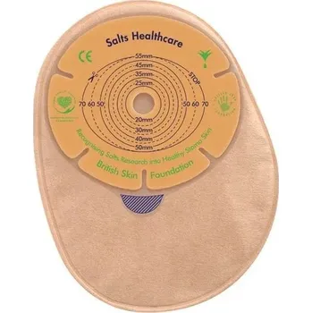 Plynová maska Jednodílný sáček Confidence Natural Advance 30 ks—Střední, uzavřený, s chlopní, otvor 25 mm