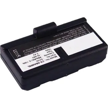 Extensilo - SRN Baterie Sennheiser BA90, E180, E90 60mAh 2,4V Ni-MH neoriginální, pro bezdrátová sluchátka