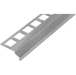 ACARA BP3/1 balkonová lišta, hliník lakovaný šedá, 48 mm, 2 m AABA 2000/38