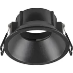 BIG WHITE (SLV) NEW TRIA 75 kroužek pro vestavbu do stropu, prohloubený, D: 8,2 H: 4,3 cm, IP 20, černá 1007488