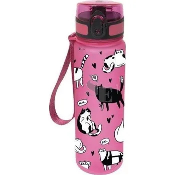 Láhev Plastová Tritanová láhev na pití Kočičky 500ml TL5