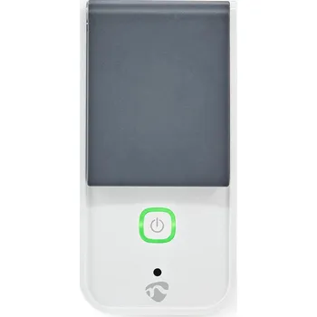 NEDIS Wi-Fi chytrá zásuvka/ venkovní/ monitor napájení/ 16A/ francouzský typ E/ IP44/ Android/ iOS/ Nedis® SmartLife WIFIPO120EWT