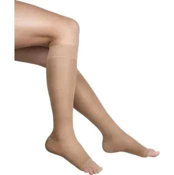 Dámské punčochy Lýtkové punčochy Avicenum PHLEBO 360 FINE II.KT—Velikost 1, barva natura, délka dlouhá, bez špice