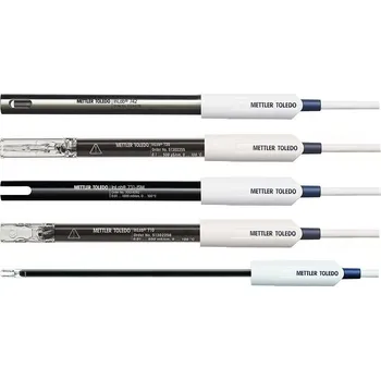 Vodivostní elektroda Mettler Toledo, série InLab, Typ: InLab 752-6 mm, Popis: 2pólová s integrovaným teplotním čidlem a 1,2m fixním kabelem s mini DIN konektorem, Konstanta cely: 1,0/cm