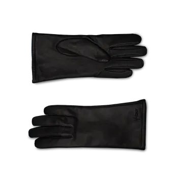 Rukavice Vasky Pánské Kožené Rukavice Black - černé rukavice kožené | česká výroba ze Zlína 27 EU