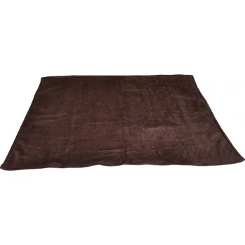 Pelíšek pro psa Nábytek PEGAS Deka mikroplyš 70x60 cm pro pejska hnědá