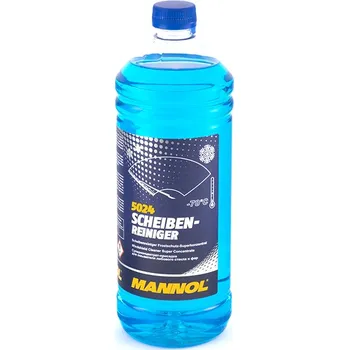 Náplň do chladiče a ostřikovače MANNOL Zimní voda do ostřikovače -70°C, 1L - koncentrát