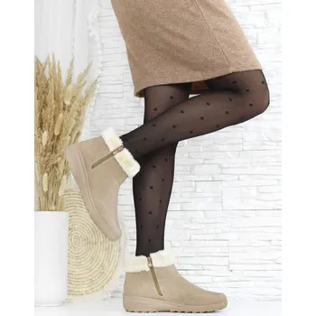 Dámská zimní obuv Chun sen Boty na klínku G915-7BE Velikost: 40