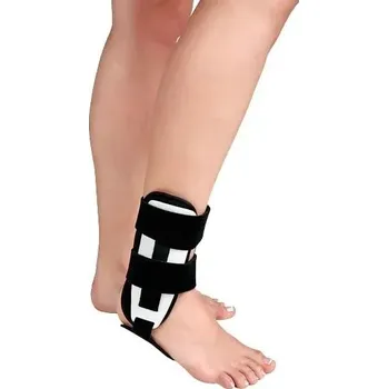 Panop ortéza hlezna Optimus PAN 8.07 - M—Ortéza hlezna s anatomicky tvarovanými dlahami a výstelkami z paměťové pěny