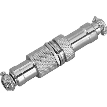 Elektrický konektor GX12, kabelový spojovací konektor, kovový 2-pin