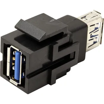Elektrická zásuvka BACHMANN BACHMANN Keystone spojka USB3.0 A(F) - USB3.0 A(F), 1:1 (917.120)