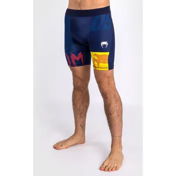 Pánské kompresní šortky Venum Sport 05 Vale Tudo - Blue/Yellow Velikost: XXL