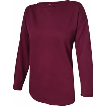 Dámské tričko Dámské tričko, dlouhý rukáv KOTURA 801 tm.bordová L