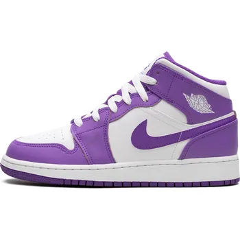 Dámské tenisky Air Jordan Jordan 1 Mid "White Purple Venom (GS) Velikost: 39