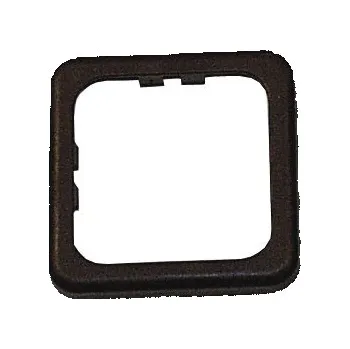 Rámeček zásuvky jednoduchý šedý