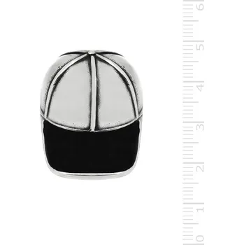 Přívěsek JJ Style | Ocelová Kšiltovka s gravírováním 38mm