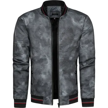 Pánský bomber Recea Pánský bomber Briar šedá melanžová XXL