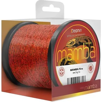 Delphin MAMBA Carp / Fire 0,26mm 5,2kg 600m