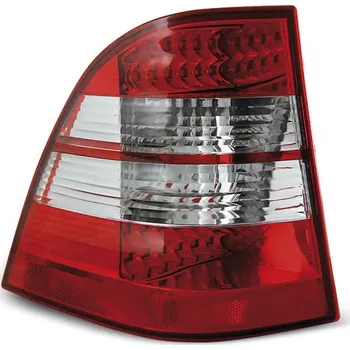Zadní světlomet TUNING-TEC Zadní světla Mercedes Benz ML W163 98-05 - krystal/červené LED 1