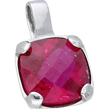 Přívěsek Goldstore Rubínový přívěsek v bílém zlatě Váha: 1.22 g