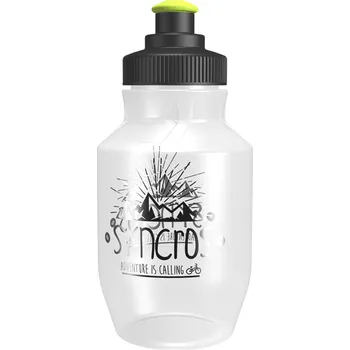 Láhev Syncros Kids Bottle (láhev + košík) - čirá - 300ml - 2024