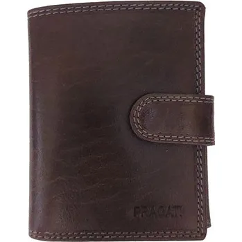 Peněženka KOŽENÁ PENĚŽENKA PRAGATI DARK BROWN L 306 L PRAGATI DARK BROWN