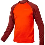 Endura SingleTrack Fleece - červená - L - 2025