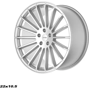 Alu kolo STROM STR4 disk 22x10.5 5x120 74.1 ET40, Platinum Silver