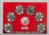 KOH-I-NOOR Kin kovové stiskací patentky nikl 12,4 mm 6x 6 ks karta