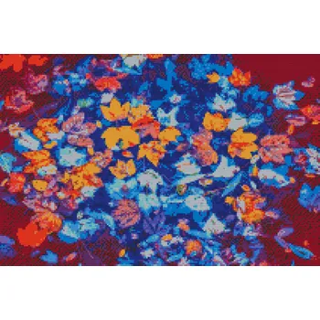 Diamantové malování Diamantové malování - Spadané listí Velikost: 40x60cm, Rámování: Pouze srolované plátno, Diamanty: Kulaté